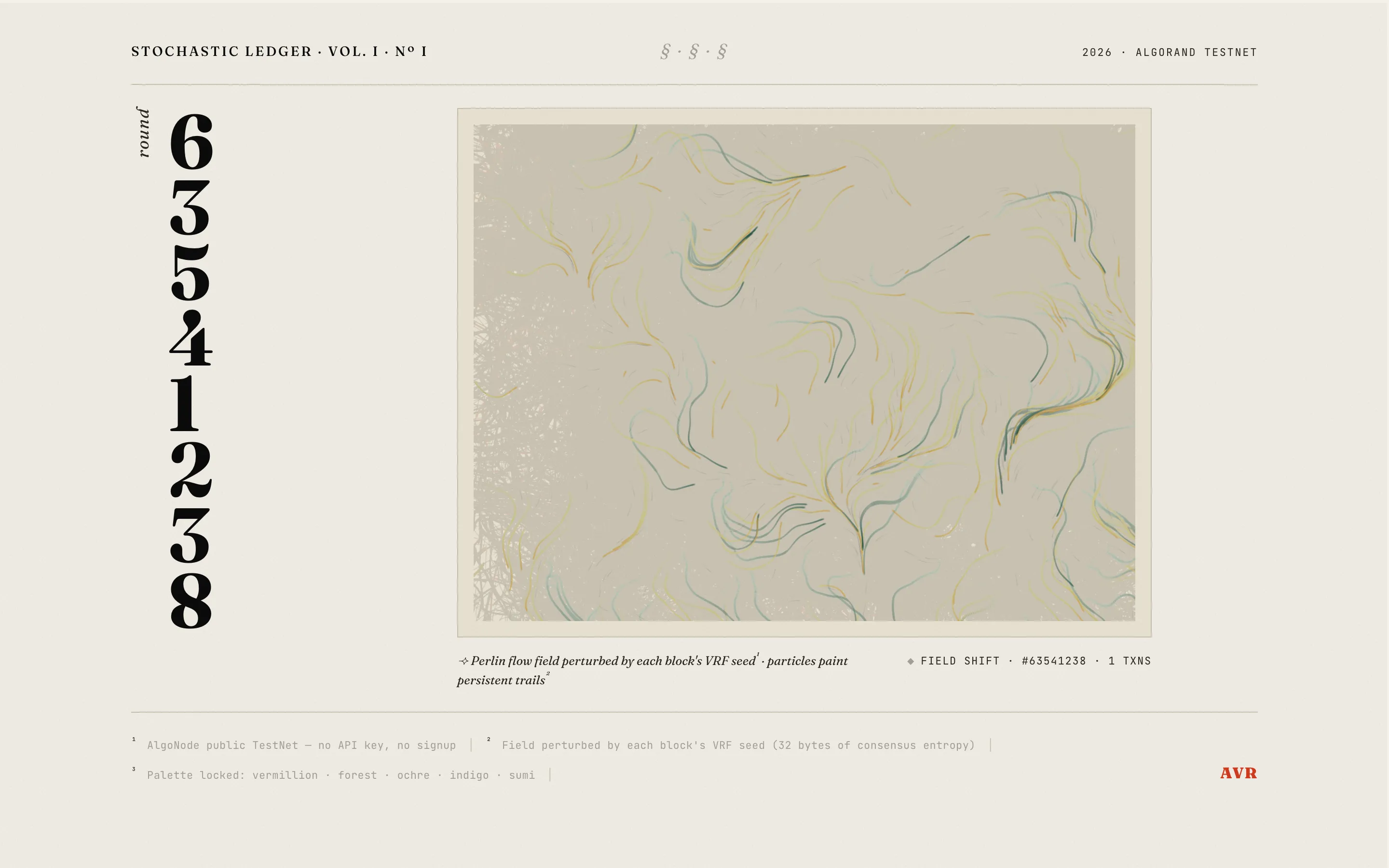 Algorand Vue RT screenshot